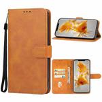 For Huawei Mate 60 Leather Phone Case(Brown)