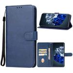 For Huawei Pura 70 Leather Phone Case(Blue)
