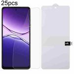 For OPPO K13x 25pcs Full Screen Protector Explosion-proof Hydrogel Film