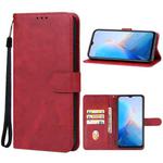 For Infinix Smart 7 HD Leather Phone Case(Red)