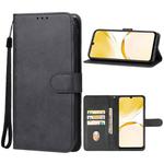 For Realme C53 Leather Phone Case(Black)