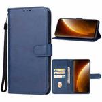 For Realme Narzo 60 Pro Leather Phone Case(Blue)