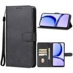 For Realme C53 India Leather Phone Case(Black)