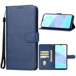For Realme C51 Leather Phone Case(Blue)