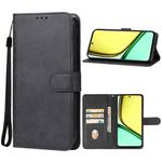 For Realme C67 4G Leather Phone Case(Black)