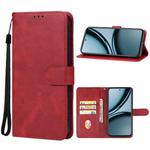 For Realme Narzo 70x Leather Phone Case(Red)