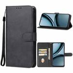 For Realme Narzo 70x Leather Phone Case(Black)