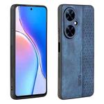 For Huawei Maimang 20 AZNS 3D Embossed Skin Feel Phone Case(Sapphire Blue)