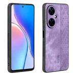 For Huawei Maimang 20 AZNS 3D Embossed Skin Feel Phone Case(Purple)