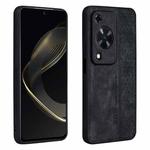 For Huawei Enjoy 70 AZNS 3D Embossed Skin Feel Phone Case(Black)