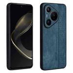 For Huawei Pura 70 Pro AZNS 3D Embossed Skin Feel Phone Case(Dark Green)