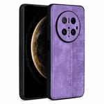 For Huawei Mate 70 Pro / 70 Pro+ AZNS 3D Embossed Skin Feel Phone Case(Purple)