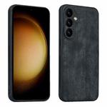 For Samsung Galaxy S23 FE 5G AZNS 3D Embossed Skin Feel Phone Case(Black)