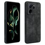 For Xiaomi 13T / 13T Pro / Redmi K60 Ultra AZNS 3D Embossed Skin Feel Phone Case(Black)