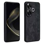 For Xiaomi Redmi Turbo 3 AZNS 3D Embossed Skin Feel Phone Case(Black)