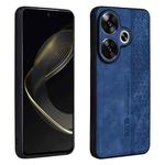 For Xiaomi Redmi Turbo 3 AZNS 3D Embossed Skin Feel Phone Case(Sapphire Blue)