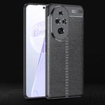 For Honor 200 Pro Litchi Texture Shockproof TPU Phone Case(Black)