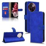 For vivo V30E 5G Skin Feel Magnetic Flip Leather Phone Case(Blue)