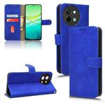 For vivo Y38 5G Skin Feel Magnetic Flip Leather Phone Case(Blue)