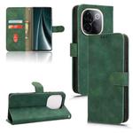 For vivo T3 Pro 5G India Skin Feel Magnetic Flip Leather Phone Case(Green)