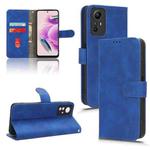 For Xiaomi Redmi Note 12S 4G Skin Feel Magnetic Flip Leather Phone Case(Blue)