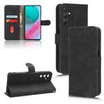 For Samsung Galaxy M54 5G Skin Feel Magnetic Flip Leather Phone Case(Black)