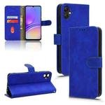For Samsung Galaxy A05 4G Skin Feel Magnetic Flip Leather Phone Case(Blue)