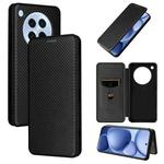 For OPPO Find X8s 5G Carbon Fiber Texture Flip Leather Phone Case(Black)