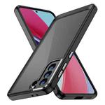 For Samsung Galaxy S21+ 5G PC + TPU Phone Case with Lens Film(Black)