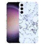 For Samsung Galaxy S23 5G Marble Pattern Phone Case(Green White)