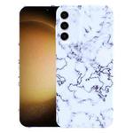 For Samsung Galaxy S23+ 5G Marble Pattern Phone Case(Green White)