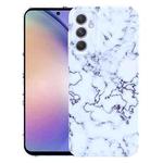 For Samsung Galaxy A54 Marble Pattern Phone Case(Green White)