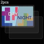 For TCL Tab 10S New 9081X 10.1 2pcs 9H 0.3mm Explosion-proof Tempered Glass Film