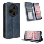 For TCL 60 NxtPaper Magnetic Buckle Retro Texture Leather Phone Case(Blue)