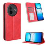 For vivo Y39 5G / Y300i Magnetic Buckle Retro Texture Leather Phone Case(Red)
