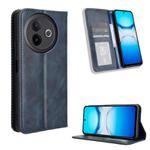 For vivo Y39 5G / Y300i Magnetic Buckle Retro Texture Leather Phone Case(Blue)