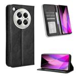 For Infinix Zero 40 5G Magnetic Buckle Retro Texture Leather Phone Case(Black)