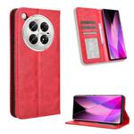 For Infinix Zero 40 5G Magnetic Buckle Retro Texture Leather Phone Case(Red)