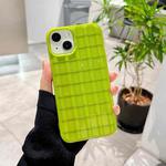 For iPhone 13 Tile Pattern TPU Phone Case(Green)