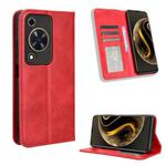 For Huawei nova Y72 4G / Enjoy 70 4G Magnetic Buckle Retro Texture Leather Phone Case(Red)