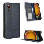 For Samsung Galaxy Xcover 7 Magnetic Buckle Retro Texture Leather Phone Case(Blue)