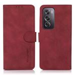 For OPPO Reno12 Pro 5G Global KHAZNEH Matte Texture Leather Phone Case(Red)