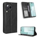 For Xiaomi Civi 3 Magnetic Buckle Retro Texture Leather Phone Case(Black)