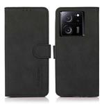 For Xiaomi 13T / Redmi K60 Ultra KHAZNEH Matte Texture Leather Phone Case(Black)