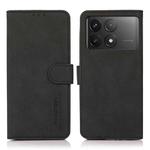 For Xiaomi Redmi K70 5G / K70 Pro 5G KHAZNEH Matte Texture Leather Phone Case(Black)