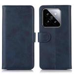 For Xiaomi 14 Cow Texture Leather Phone Case(Blue)