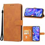 For Motorola One 5G UW Leather Phone Case(Brown)