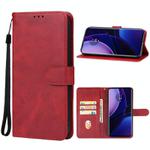 For Motorola Edge 2023 Leather Phone Case(Red)