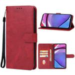 For Motorola Moto G Power 5G 2024 Leather Phone Case(Red)