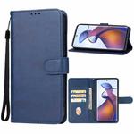 For Motorola Edge 50 Fusion Leather Phone Case(Blue)